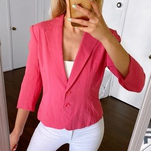 Women's Pink Blazer
